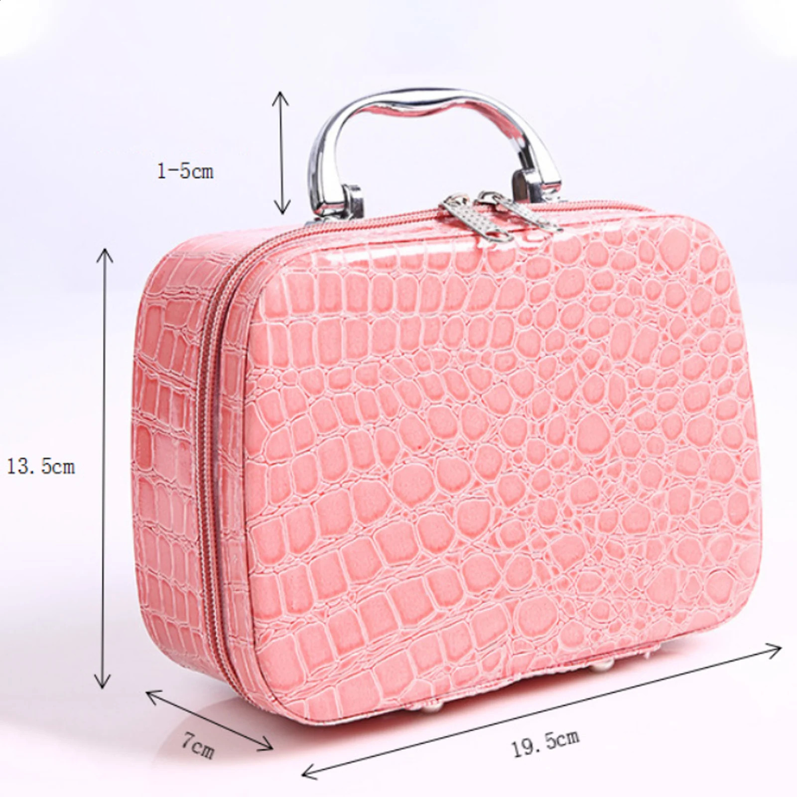 Beautician Bag Leather Travel Handbag Cosmetic PU Material Wash For Makeup Collection Professional Use Women's 260917