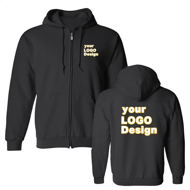 Custom Hoodies DIY Text Image Print High Quality Hoodie Customized Sport Casual Sweatshirt Personalized Christmas Gift 260916