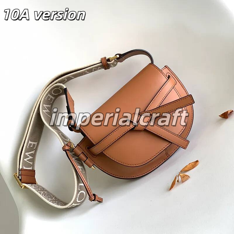2026 10A Loeeswelys bagg Designer Handbag Mini Shoulder Saddle Black Brown Flap Genuine Leather tote bags Crossbody Bags cross body Bag 2a2