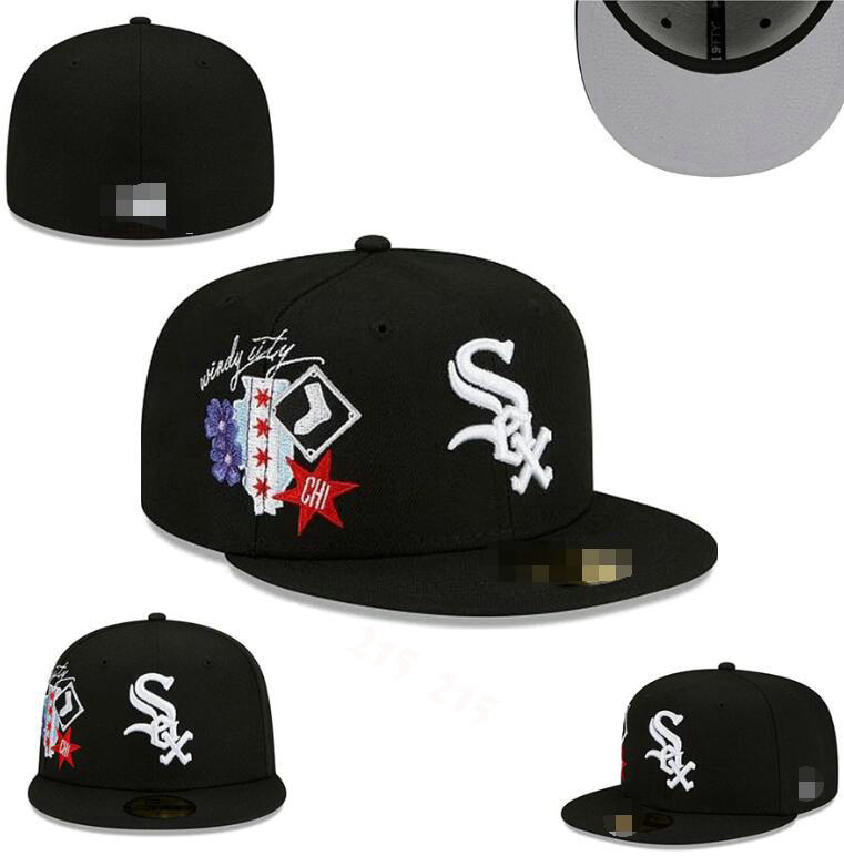 2026 Baseball White Sox Champs Mens Baseball Team 2025 World Series Champions Full Closed Caps Summer Letter Bone Size caps Casual Sport Flat Fitted