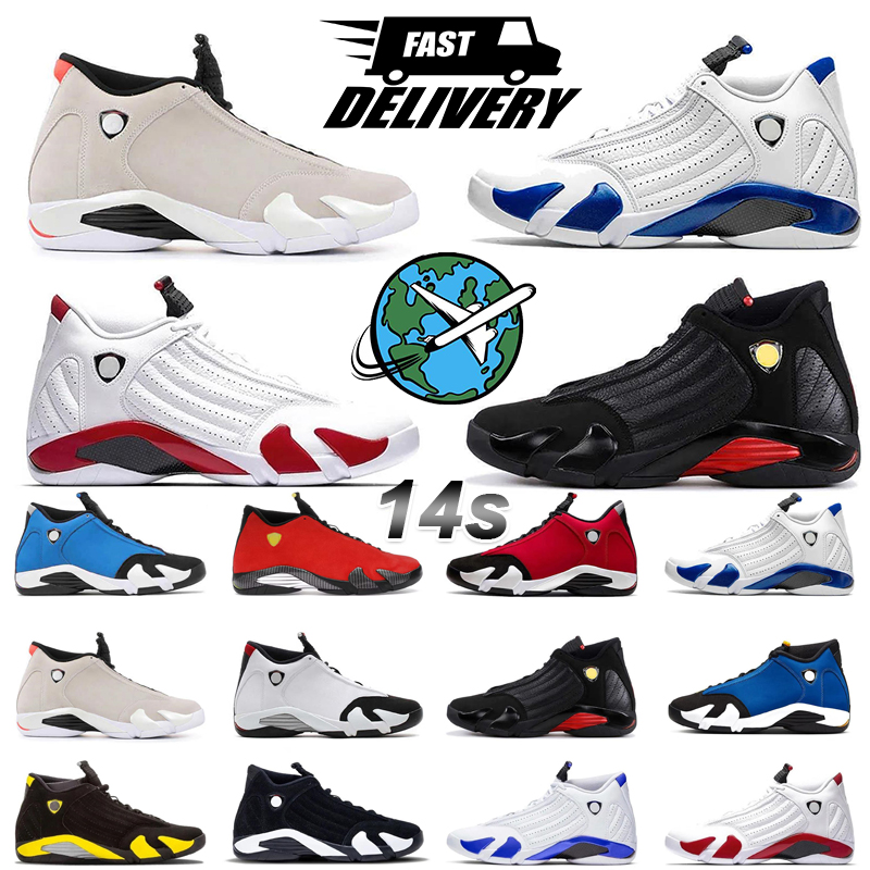 With Box 14 14s Basketball Shoes Black Toe Love Letter Gym Red Chartreuse Gold Royal Mens Womens Sneakers Trainers 40-47