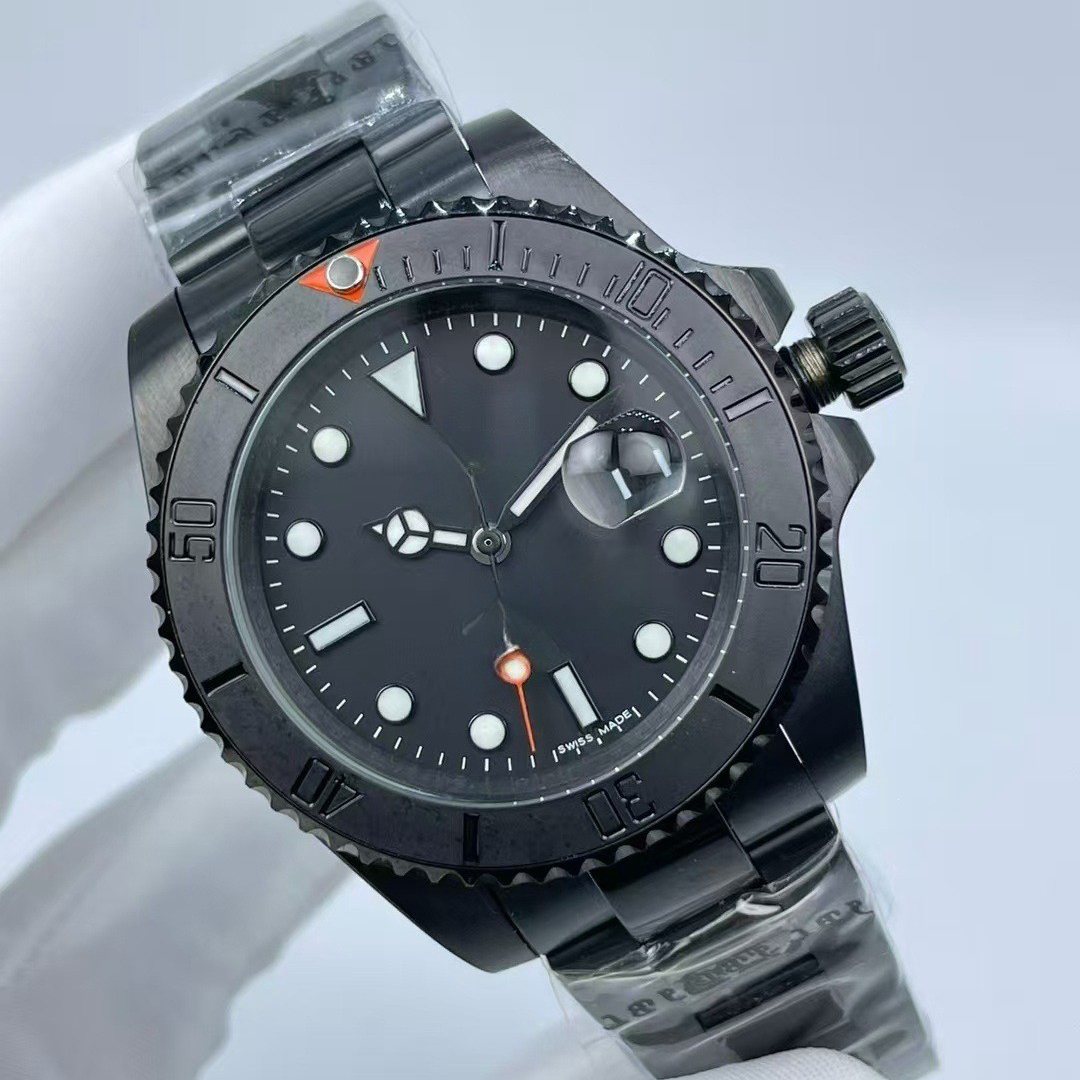 U1 New mens watch automatic watches men Premium Yacht Luxury Timepiece Black Elegant Luminous Watch 904LStainless Steel Bracelet Business Mens Chris