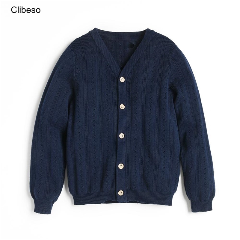 Knitted Cardigan for Kid Sweater Spring Autumn Children Clothes Unisex Boys Girls Single-Breasted Knit Sweaters Knitting Clothes260821ww