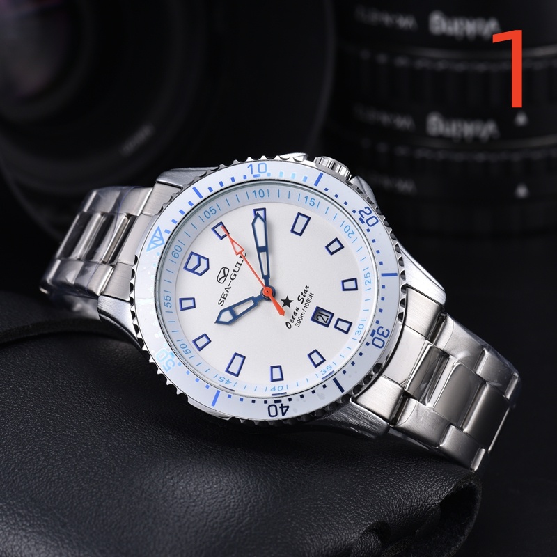 Hot selling Sea Gull Wristwatch for Men 2026 New mens Watches Three needles Quartz Watch High Quality Top Luxury Brand designer Clock Steel Strap Fa