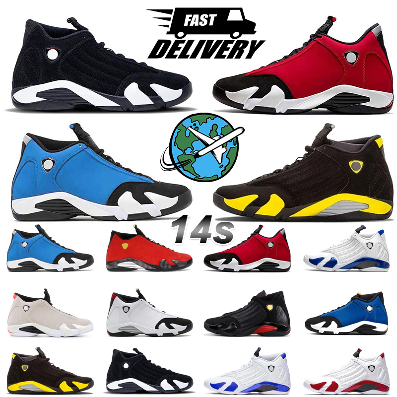 14 14s With Box Designer Basketball Shoes Flint Grey Ginger Candy Cane Hyper Royal Sports Sneakers Trainers Men Women 40-47