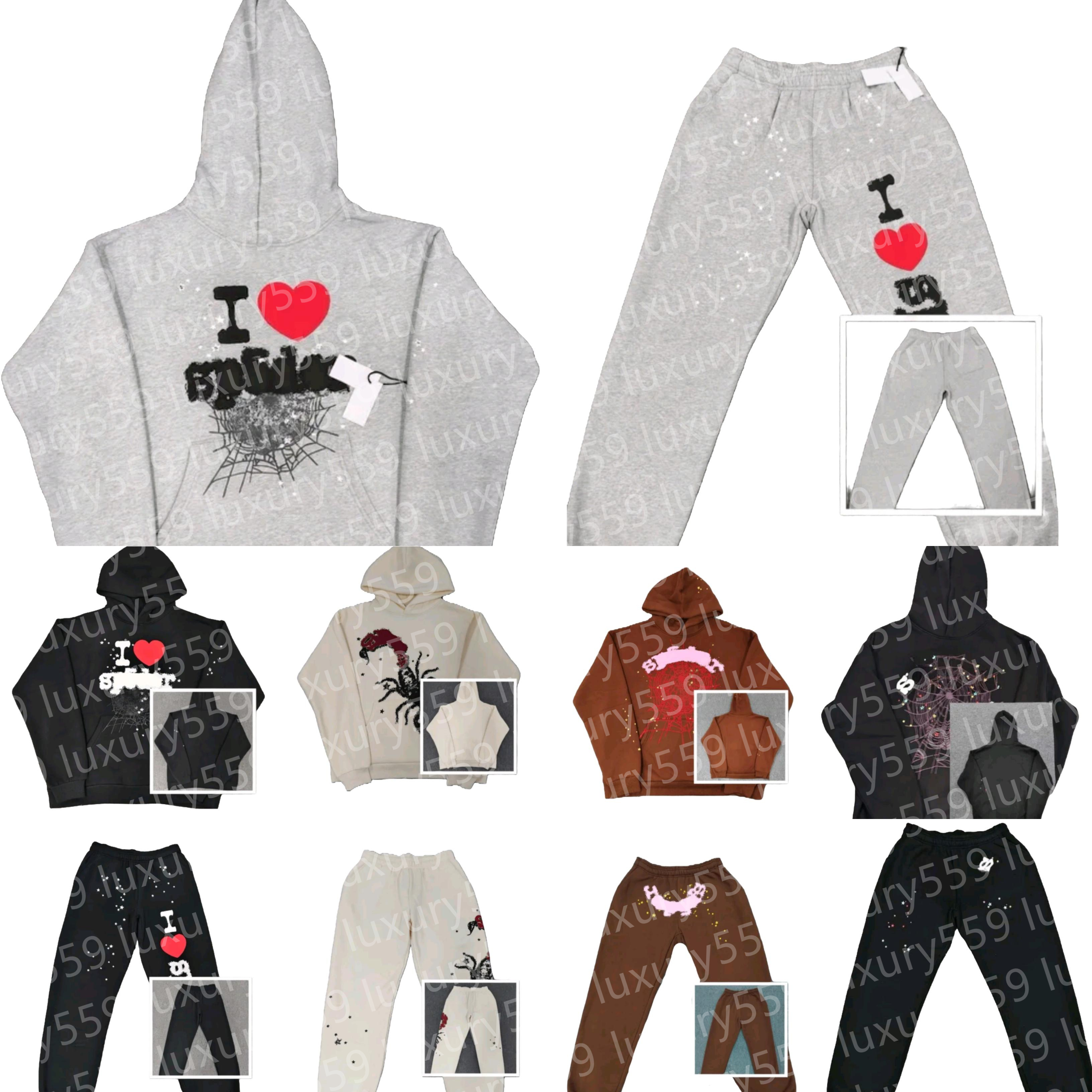 Sweats à capuche Designer Mens Sweat à capuche Sweat-shirt de luxe Hommes Casual Haute Qualité Pull à manches longues Pantalons Designers Ensembl