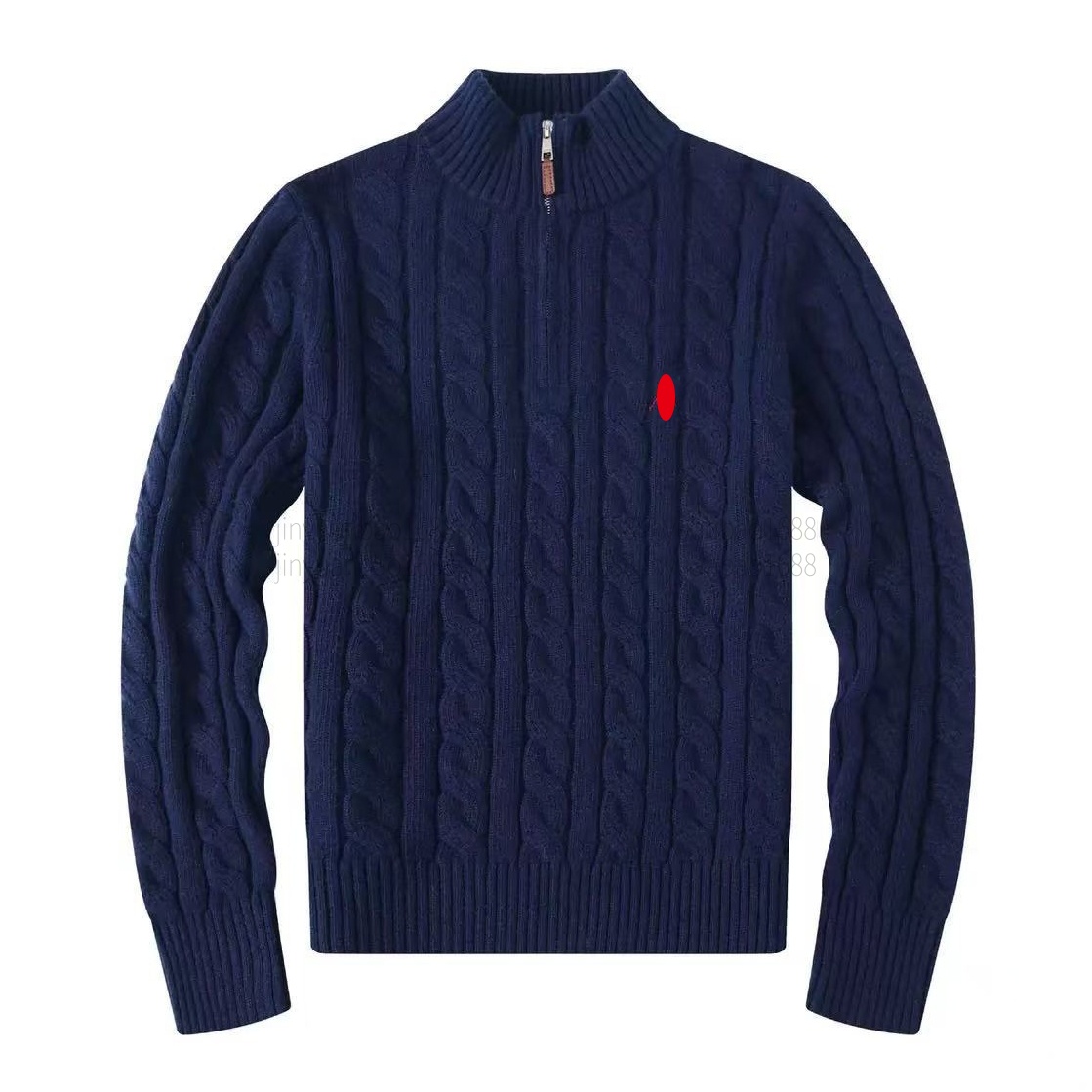 sweater men designer cardigan men designer knit sweater polo homme mens pullover half pull zipper jackets luxury casual jumper autumn winter plus si