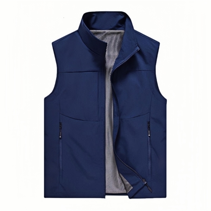 Mens Vests Casual Winter Fleece Warm Waistcoats Fashion Thermal Sleeveless Jackets Windbreaker Clothing 260916