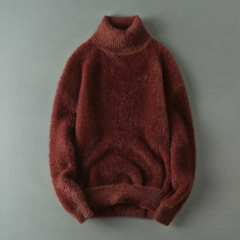 winter 2023 Sweaters korean men style mens warm sweater mens fashion sweaters turtleneck Men's wool pullovers male M-4XLW260915