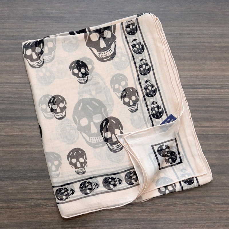 skull Fashion-Brand scarf for and men Best % pur silk satin women scarves shawls02 S260917Q1RK
