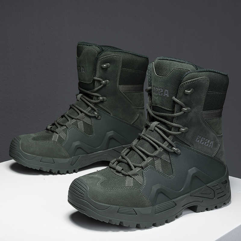 Boots Tactical New Waterproof Men Safety Work Climbing Hiking Shoes Training Motorcycle Army Ankle Hunting Unisex Desert Boot D260917