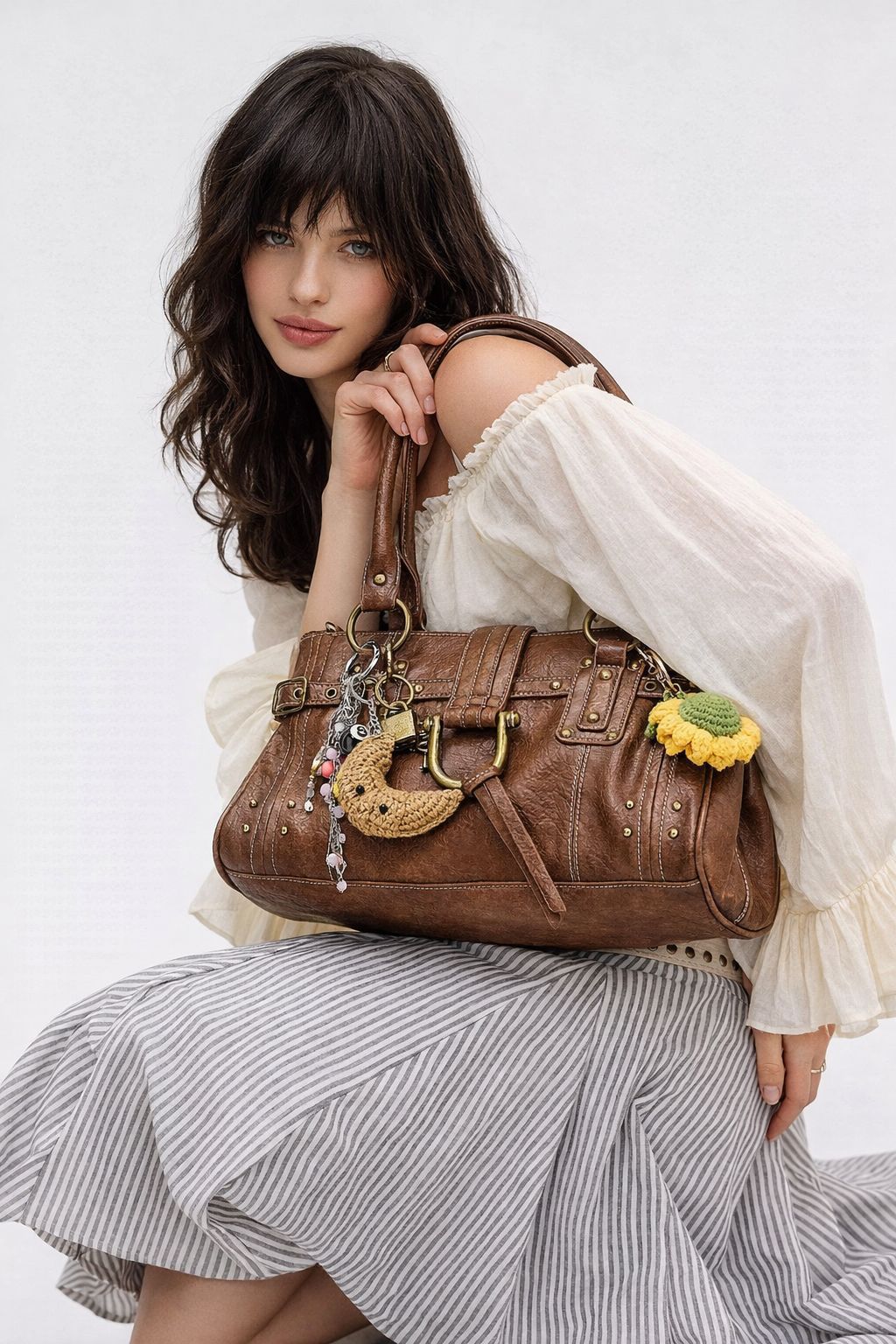 Luxury Bag Old Lock Tote Bag Designer Bag New Large Capacity Bag Square Bags Fashion Simple Handbag Trendy for Commuting Handheld Handbags Purse Und