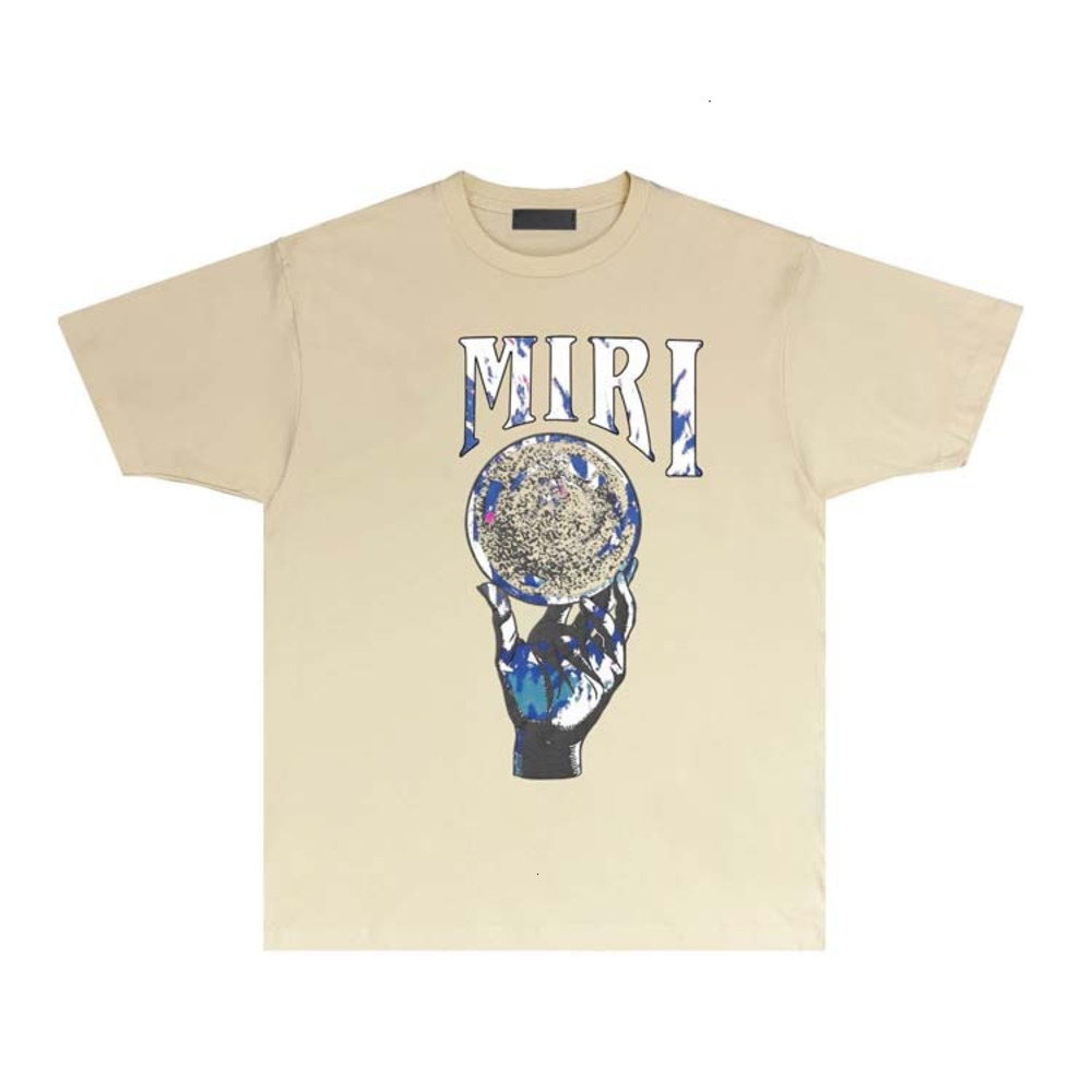 AM T Shirt Designer Men Womens Shirts Fashion Amirim Tshirt With Letters Casual Summer Short Sleeve Man Tee Woman Cotton Breathable Letter Tee Cotto