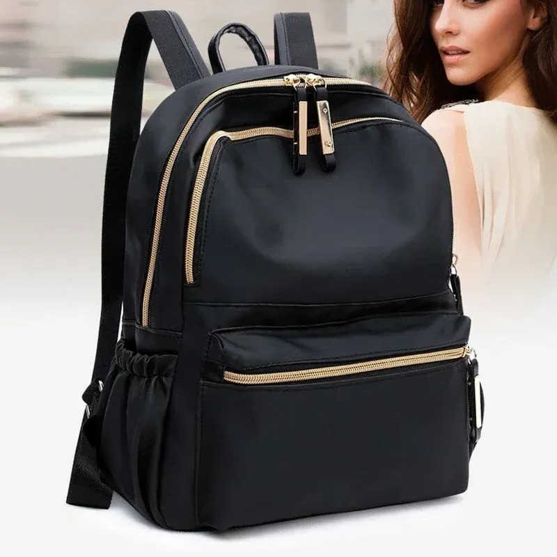 Large Classic Waterproof Capacity Trendy Backpack Lady College Laptop School Bag Cute Girl Travel Book Bag Daily Casual BackpackT260917