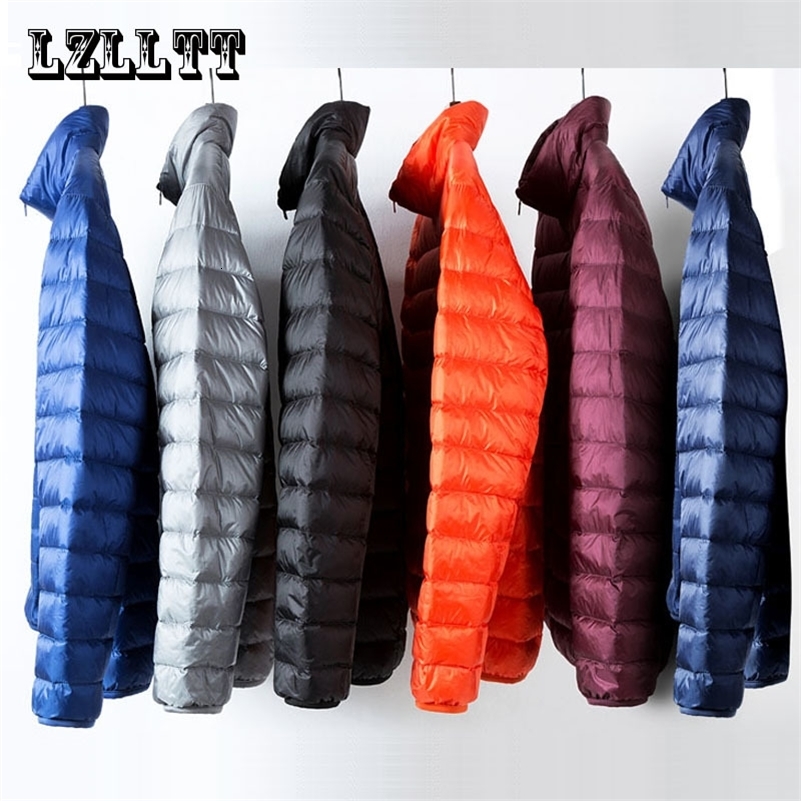 Men All-Season Warm Down Jacket Coats Mens Waterproof Windproof Down Jackets Spring Autumn Winter Casual 90% Down Jackets Male260915ww