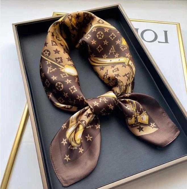 20style Scarves Spring Summer Silk Womens Birthday Party Gift Scarves Sense Fabric Headband Letter Scarf S26091741UR