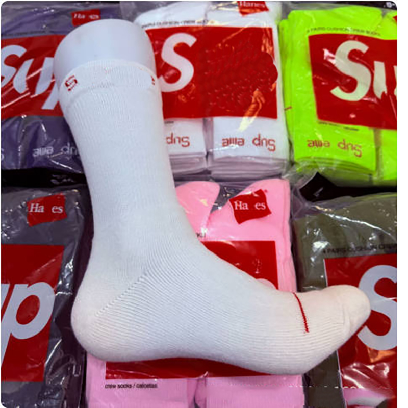 Designer Mens Sock Polo Neck Loose A pack of four pairs of socks Sports Formal Resistant Autumn Summer Cotton Men's Tee Men's T Solid Colo