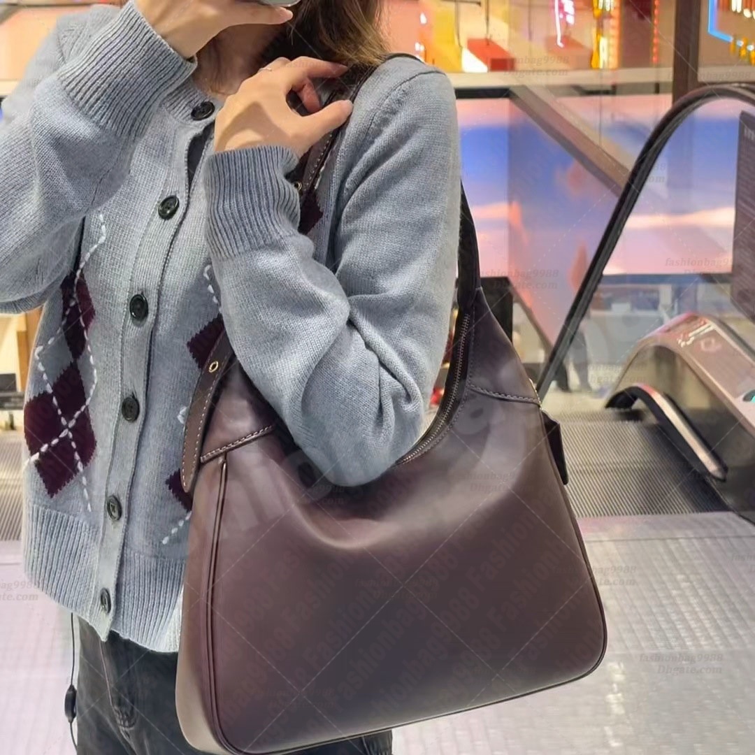 C0achbags Designer bag Tote Bag Women Luxury Shoulder Bags 2 Sizes 30 36 Brown Fashion Suede Handbags Girls Top Quality Purses Handbags Designer Cro