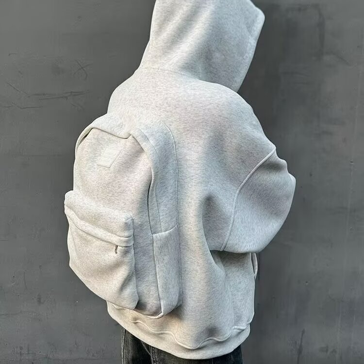 Designer men's hoodie women's hooded casual zipper design durable jacket
