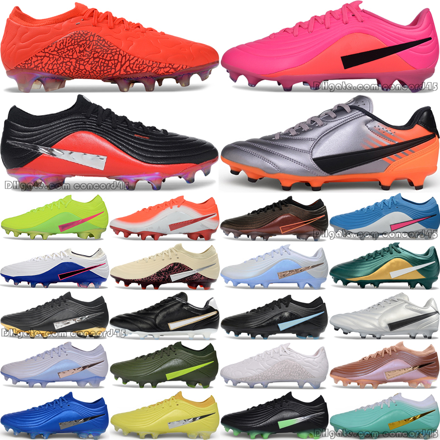 Designer Tiempos Maestro Elite FG voetbalschoenen voor heren Ligera Pro voetbalschoenen Infrarood Grit Metallic zilver United Pack grote jongens out