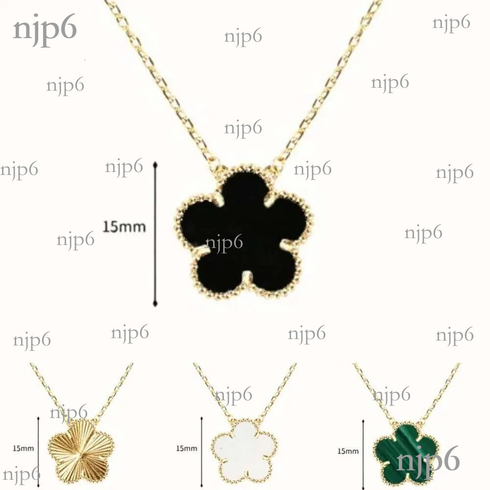 Designer 5 Flower Clover 18k Gold Charm Classic Jewelry Red Agate Onyx Lucky Bracelet for Women Luxury Gift