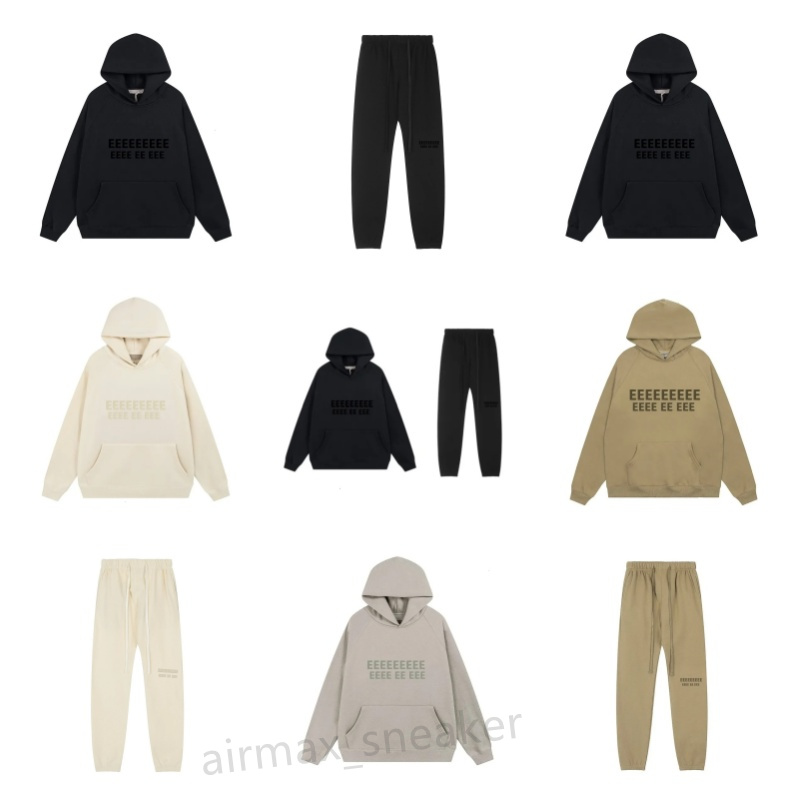 Hoodie Designer Children hoodies tracksuit designer Boys Girls clothes set sweatshirt fear of quality pullover o-neck letter sleeve casual sport bla