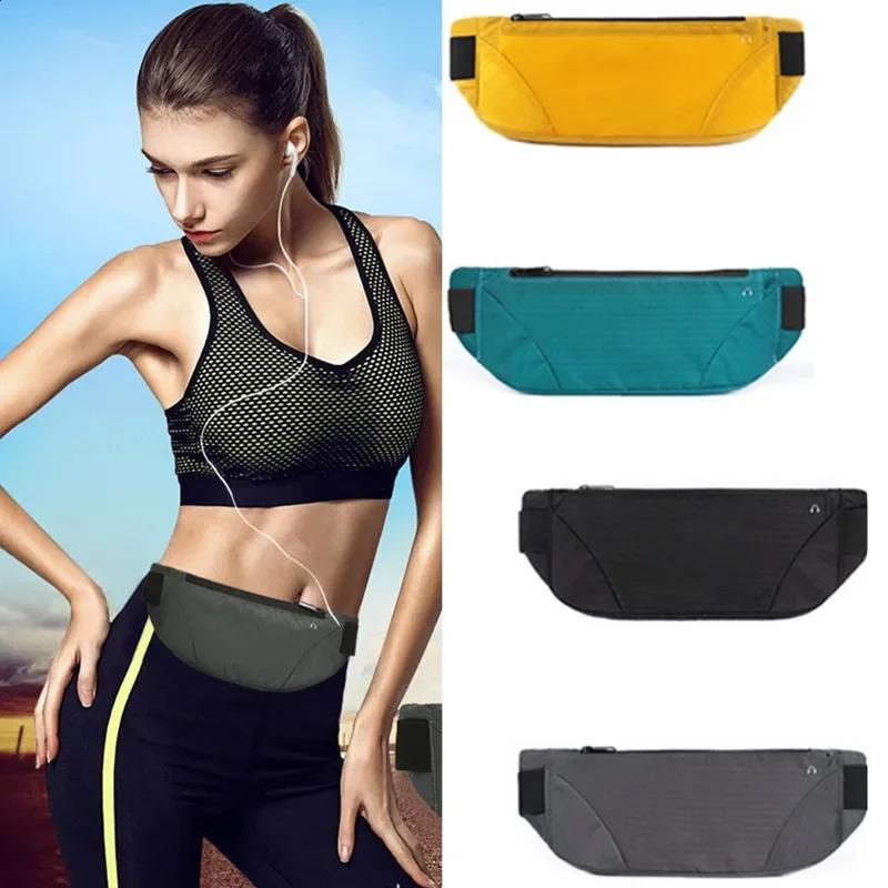 1PC Unisex Lightweight Waterproof Running Fanny Pack Waist Bag Breathable Sports Phone Pouch for Men And Women 260916