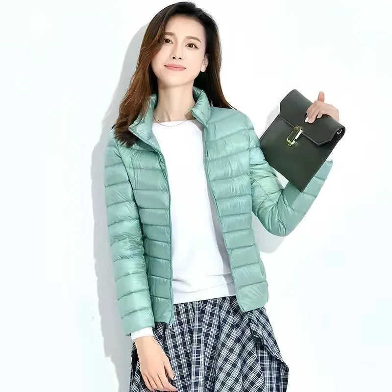 Down Coat Women Parkas New Short THin Down Coat 2026Autumn Winter Cotton JaCKet Large Size 5XL Outerwear Fashion Ladies Top H260917
