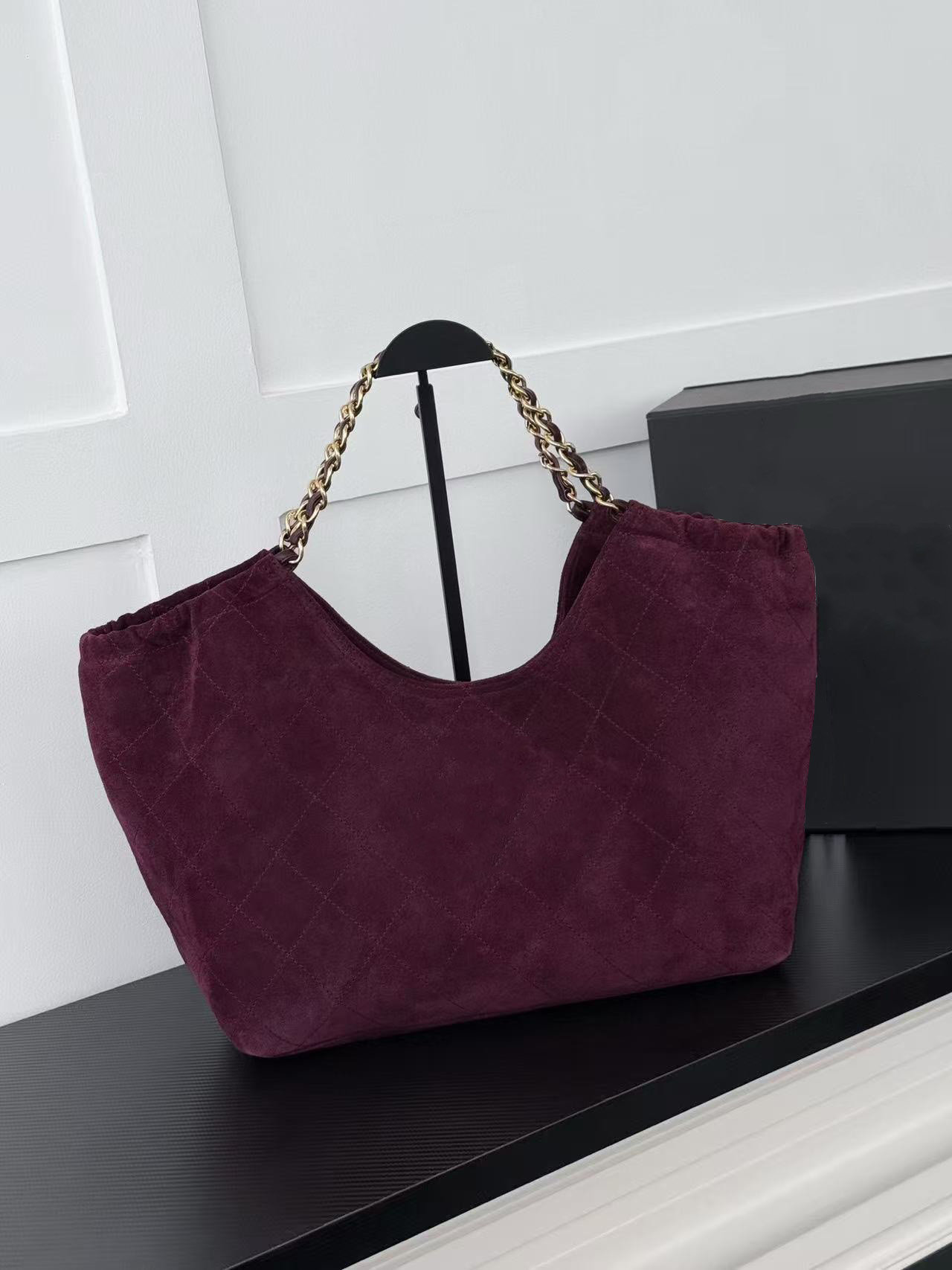 10A top-quality top designers, retro texture diamond-pattern tote bag, large-capacity women's commuter shoulder bag, daily travel and casual ve