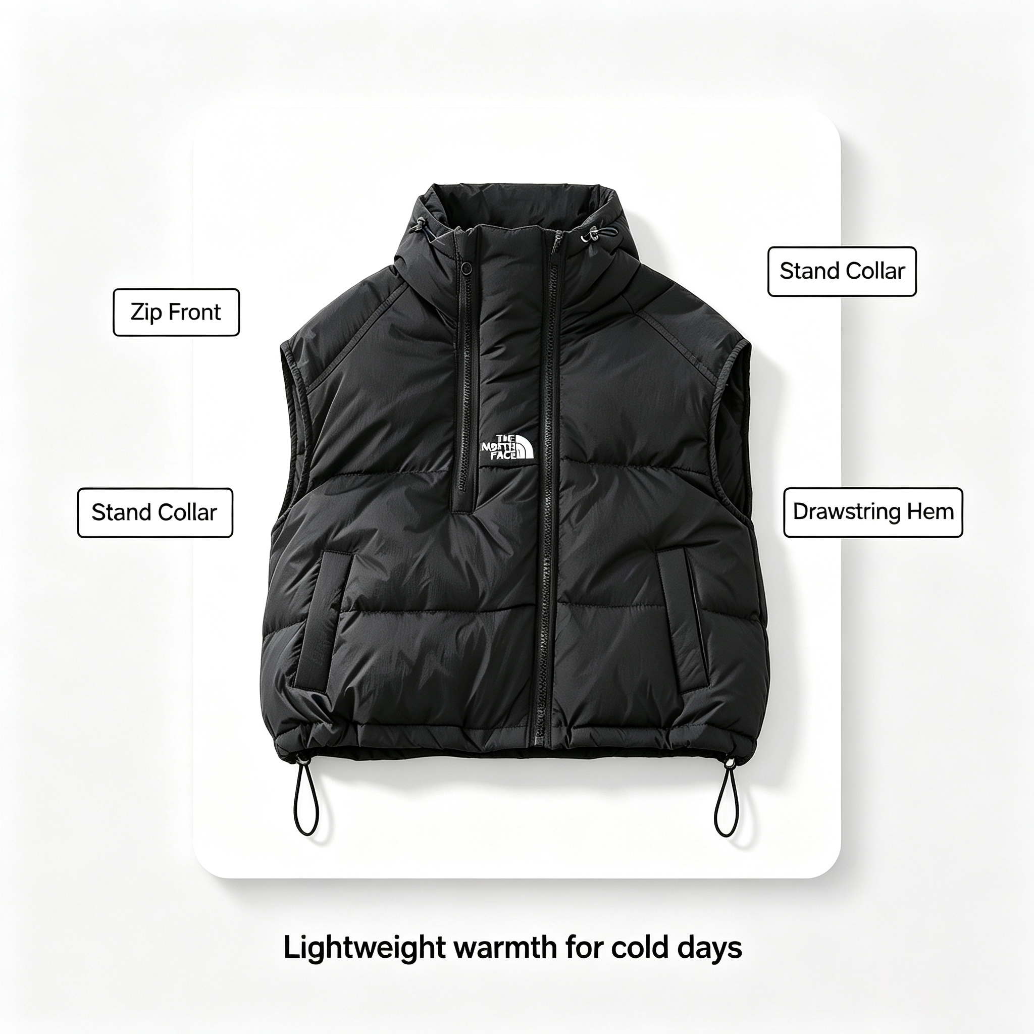 Designer Kids Down Coat autumn Baby Coat Boys Girls Down Waistcoat Size 120-160CM