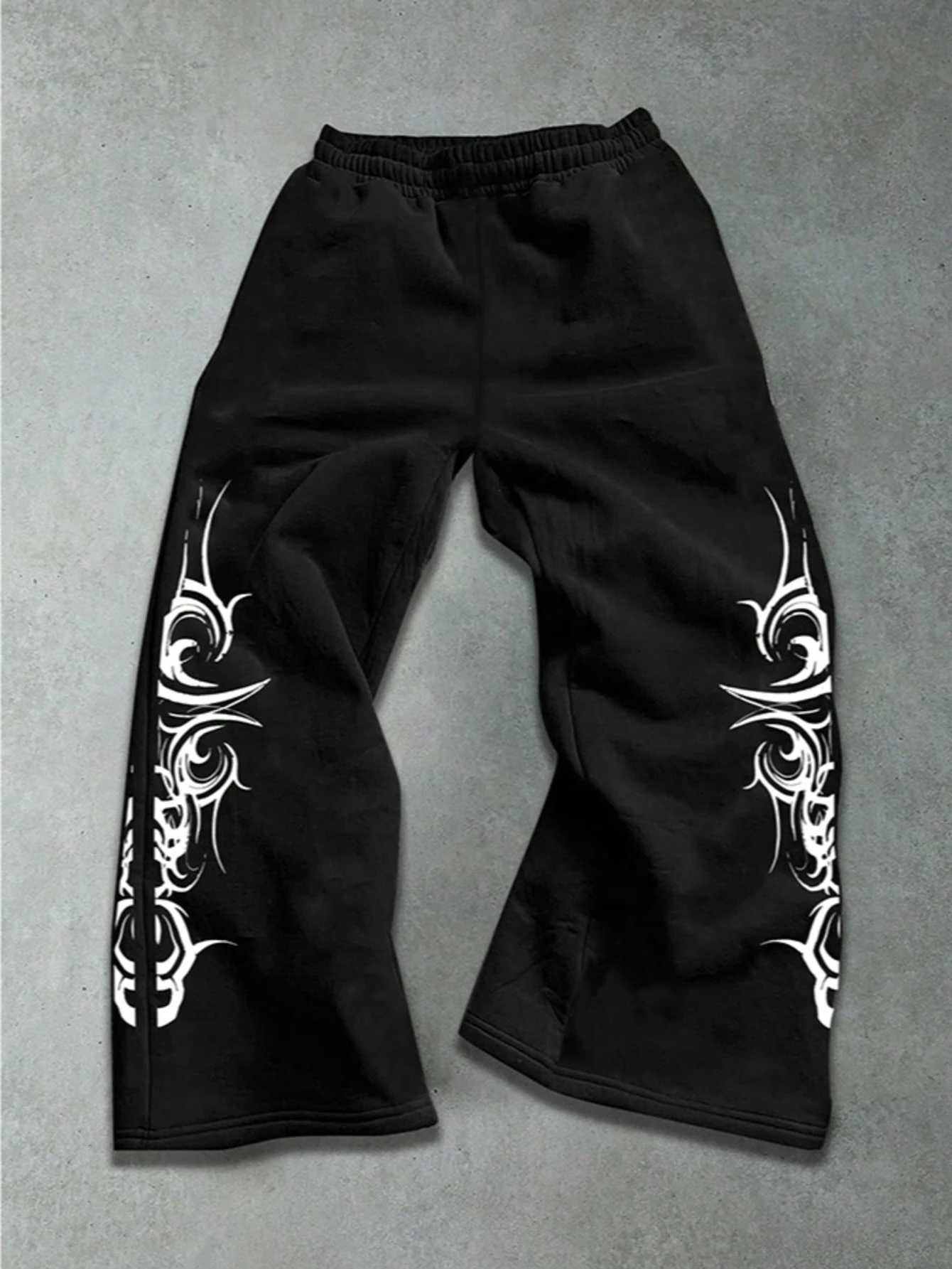 Summer Fashion 2026 New Men's Women's Kids Casual Gothic Sports Jogging Pants Straight Leg Oversized Street Jogging PantsT260917