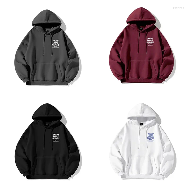 Autumn Winter Leisure Street Clothing Hoodie Fashion Men's Comfortable Loose Hip Hop Pullover