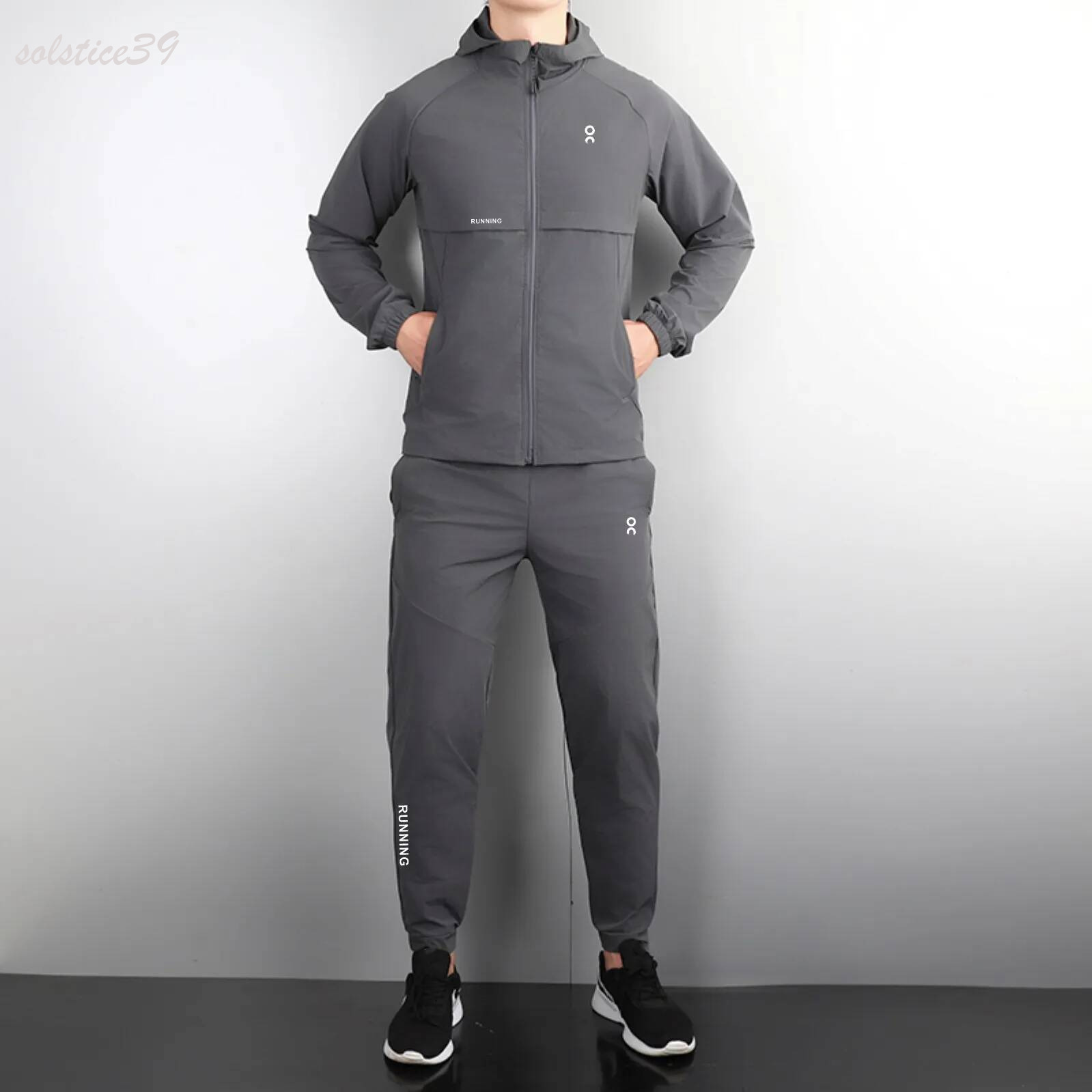 Onruning tracksuit mens running pantalon coat running miller clouds jacket sweatpants two piece set sportswear breathable designer on quick dry runn