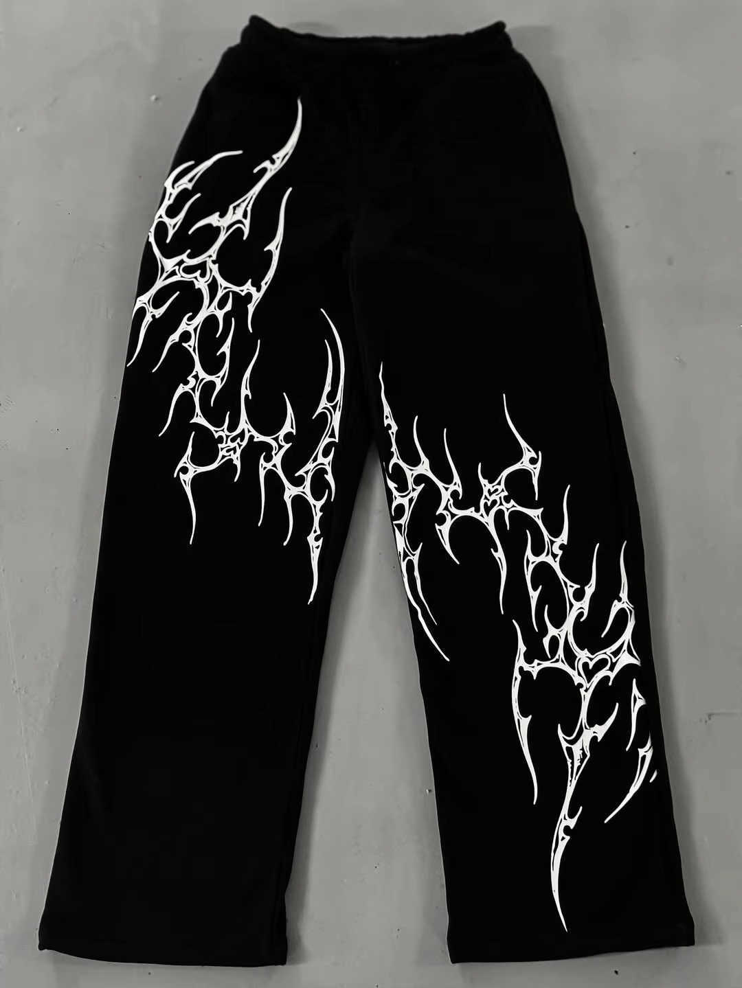 Fashion Summer 2026 New Retro Gothic Retro 3D Printed Hip-hop Sports Casual Pants Hip-hop Street Wear Loose Pants Plus SizeT260917