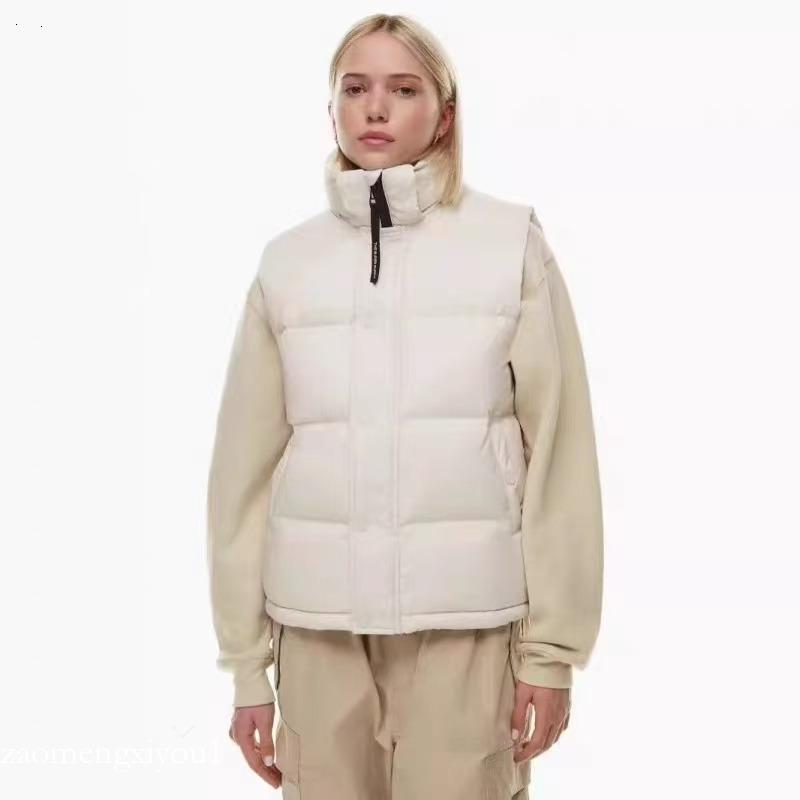 Designer Aritzia down jacket super puff short hooded vest branded waistcoat Canada down thickened extreme coId warm knee length jackets aritzia flee