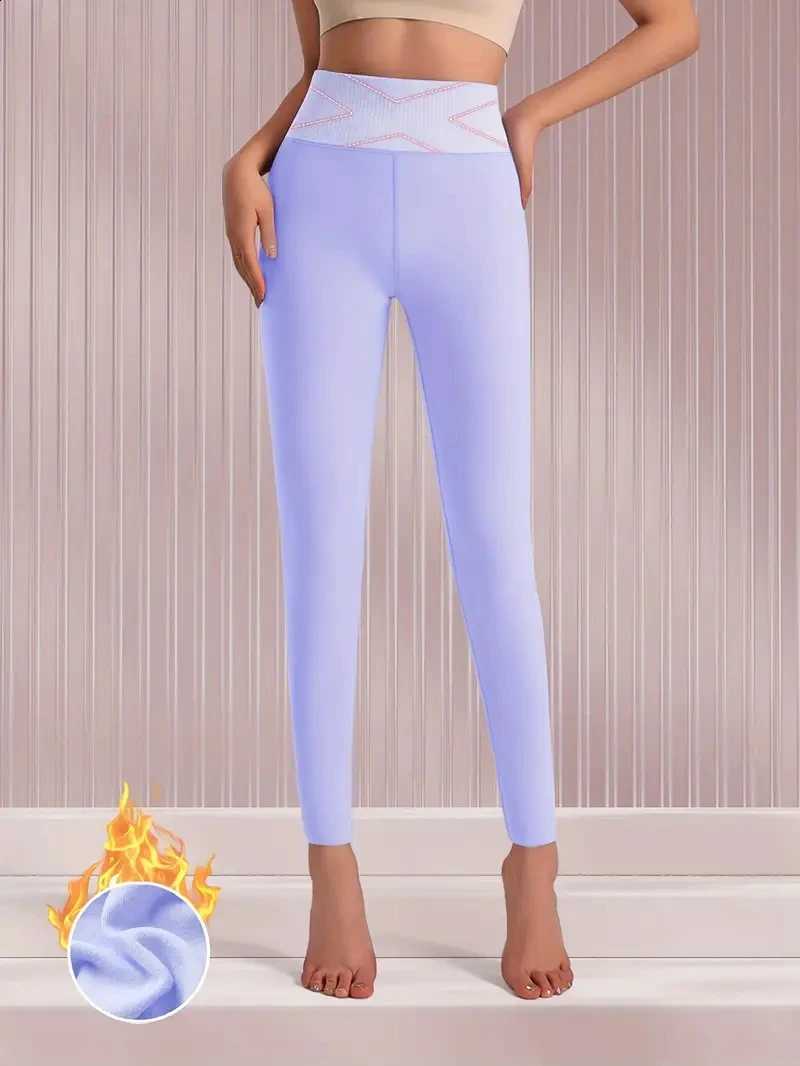 Autumn Winter Women Warm Underwear Thermal Pants High Waist Trousers For Women Warm Leggings Long Jhons Casual Pajama Pants H260916