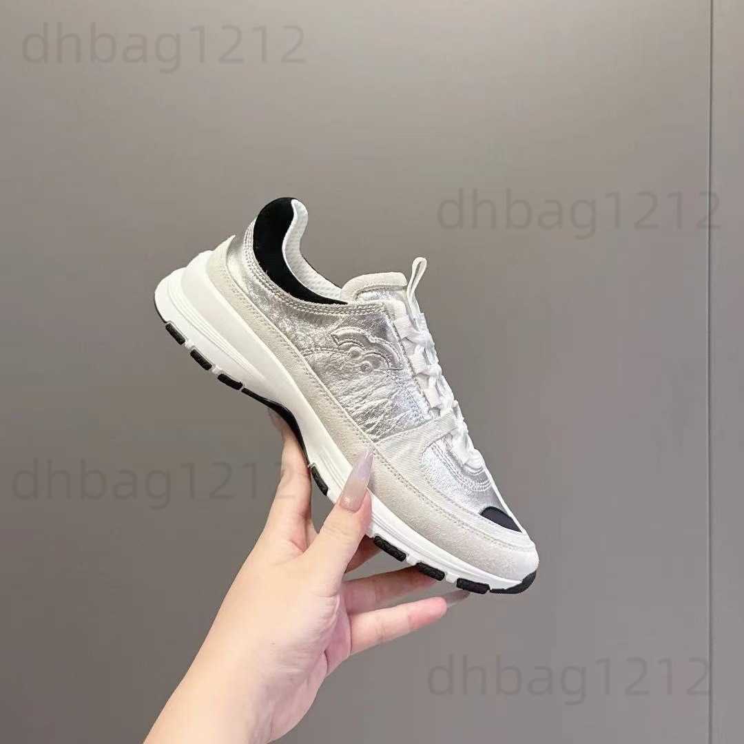 C color-blocked thick-soled 25A German training shoes genuine leather patchwork versatile low-top casual sneakers for women breathable and lightweig