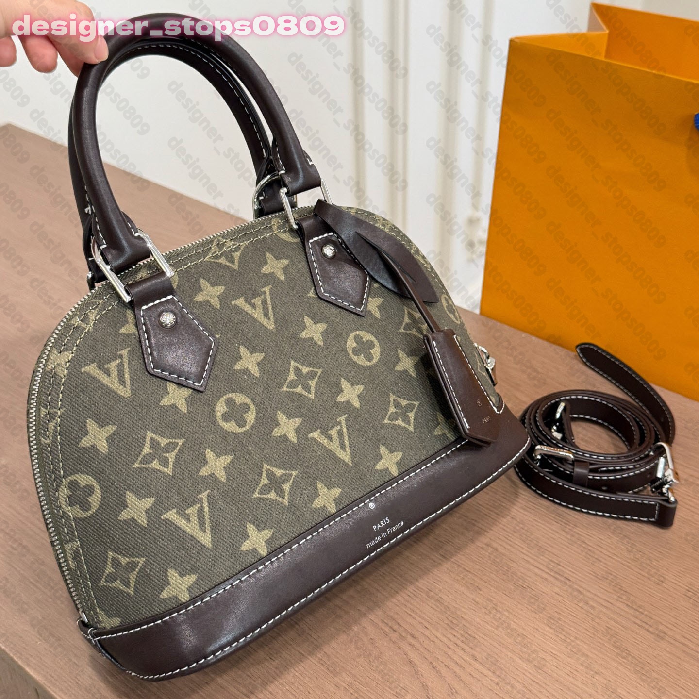New Luxury Designer Handbag for Women Crossbody High-Quality Wallet Men's Shoulder Messenger Bag S peedy B andouliere 0809
