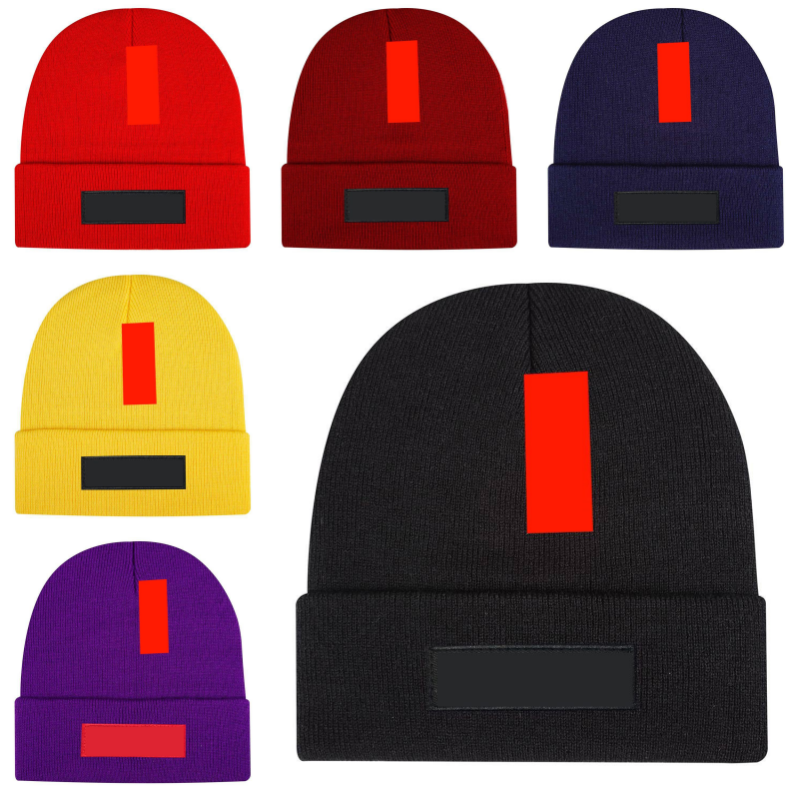 Casual Winter Hat Designer Beanie Skull Caps High Quality Wool Bonnet Super Winter Knitted Hats For Men Women Big Hardcore Black Multi Color Options