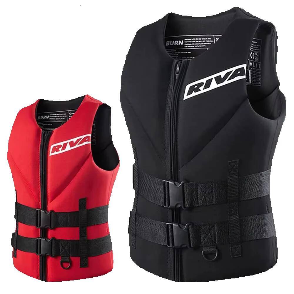 outdoor 2026 New Life Vest Adults Surf Kayak Wakeboard Motorboats Raft Rescue Boat Ski Water Sports Swimming Drifting Jacket Y250908 Free Shipping