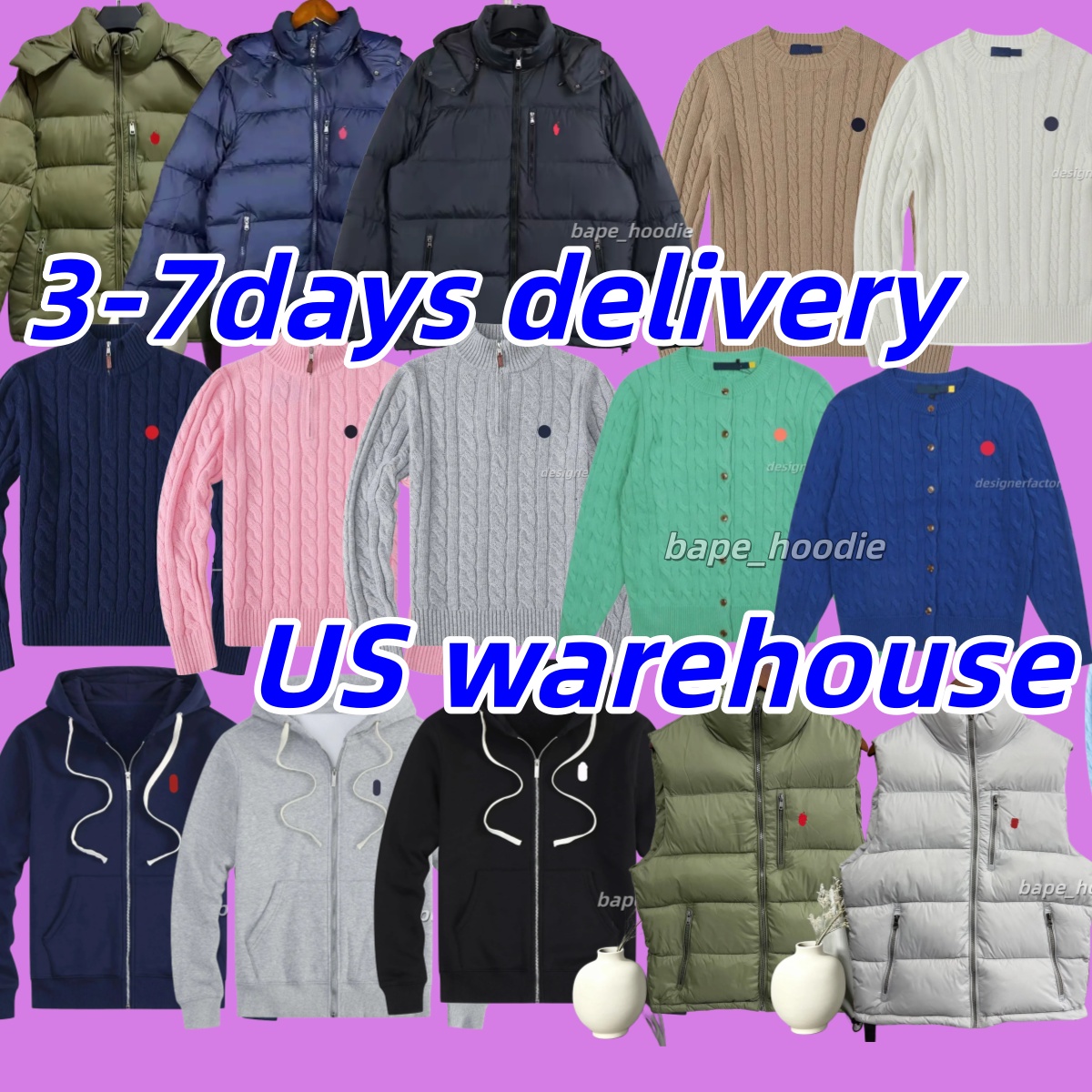 Men Designer Streetwear Outfits High Quality Cotton Printed Hoodies Sweaters Jackets Shirts T-shirts Polo Shirts Casual Shorts Loose Tops