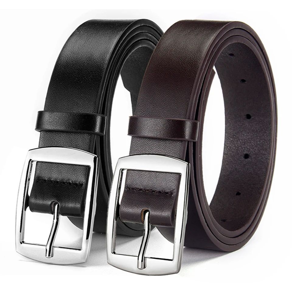 New Luxury Men PU Leather Metal Pin Buckle High Quality Famous Brand Designer Waist Strap Belt for Jeans Plus Size W260917