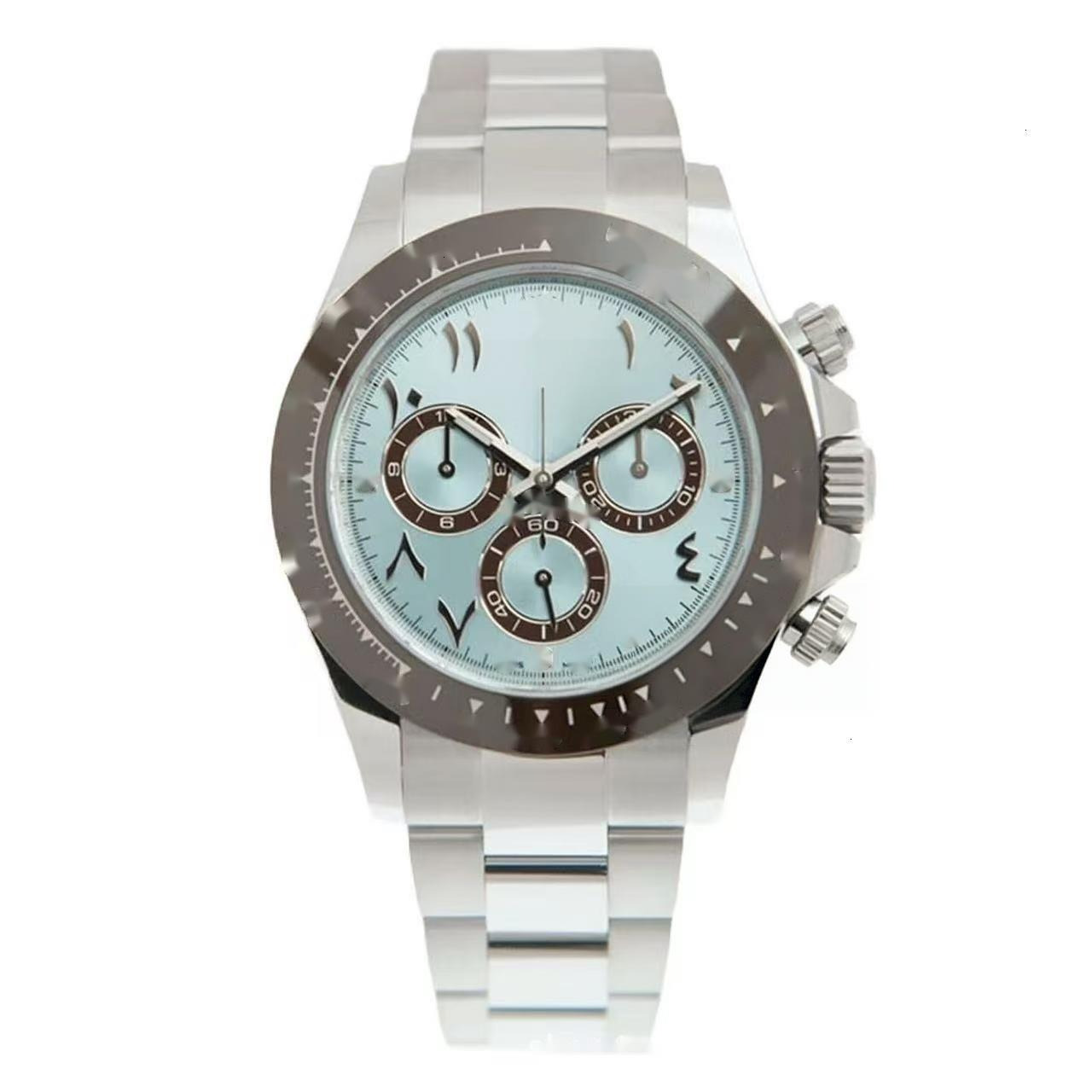 Men's Automatic Mechanical Wristwatch Three Eyes Six Hands Multi-Function Watch watches men luxury brand women's fashion watches