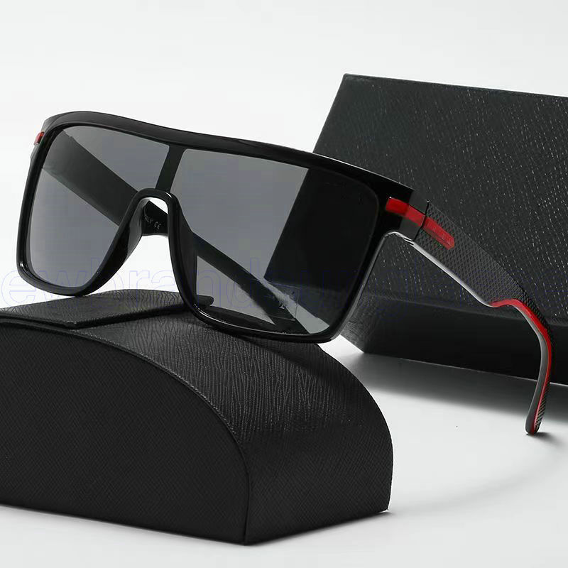2026 Square Eyewear Collection sunglasses Brand Designer Linea Rossa Sunglass Male Retro Driving Fishing Oculos Uv400 Symbole Sunglasses With Triang