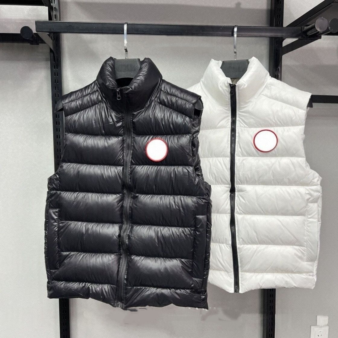men gilet Vest Body Warmer Mens Gilet Winter Cotton Jacket Thickened Puffer Insulation Outdoor Sports Coat s-xl Q261026