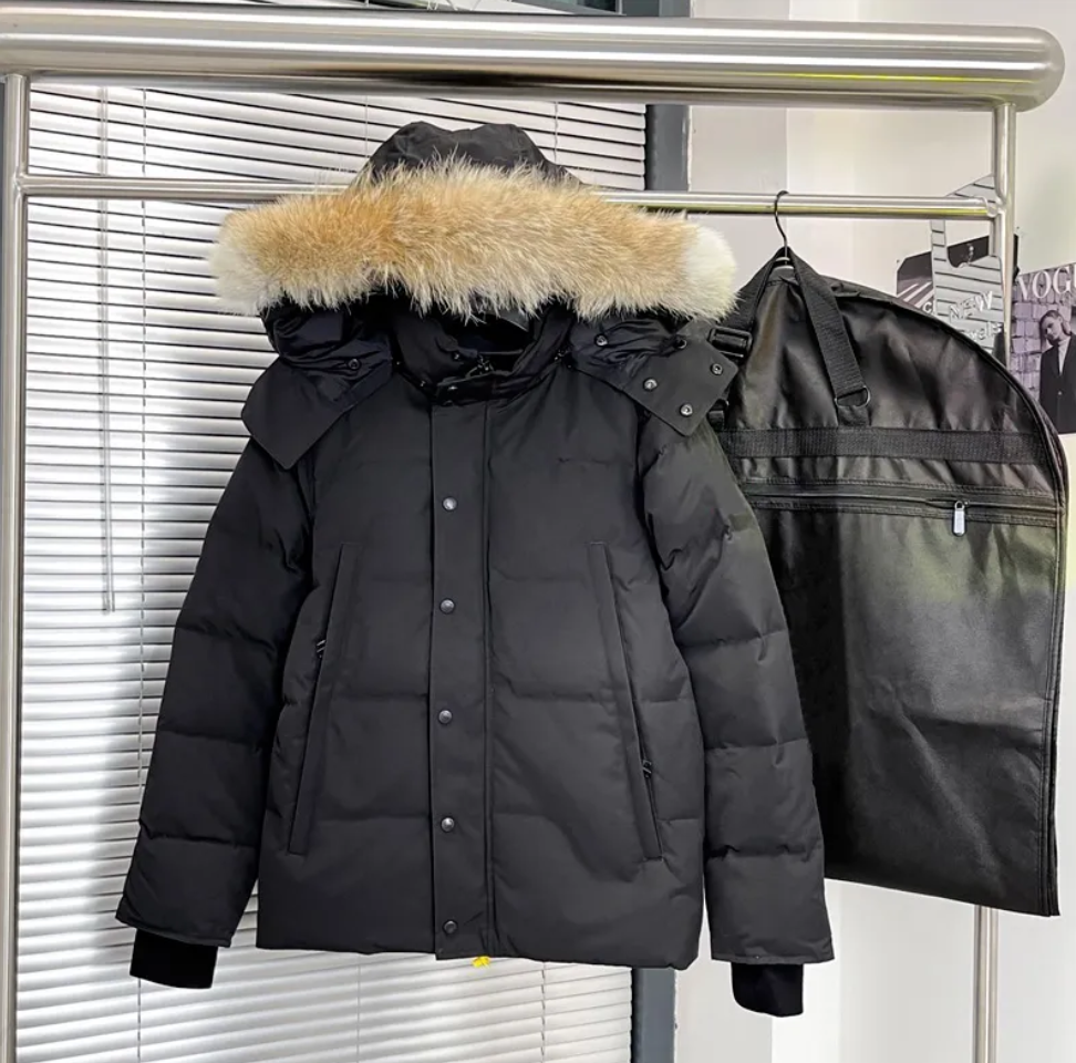 Winter Men Down Jackets Fur Homme Outdoor Windbreaker Outerwear Hooded Fourrure Manteau Coat Hiver Parka Doudoune