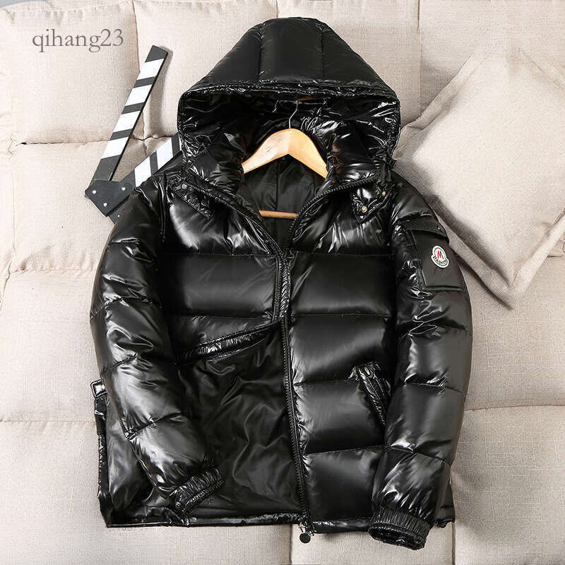 Puffer Jacket Men Women Designer Jacket Winter Warm Windproof Down Jacket Puffer Jacket Fashionable Glossy Warm Thickened Hooded Down Jacket Young M