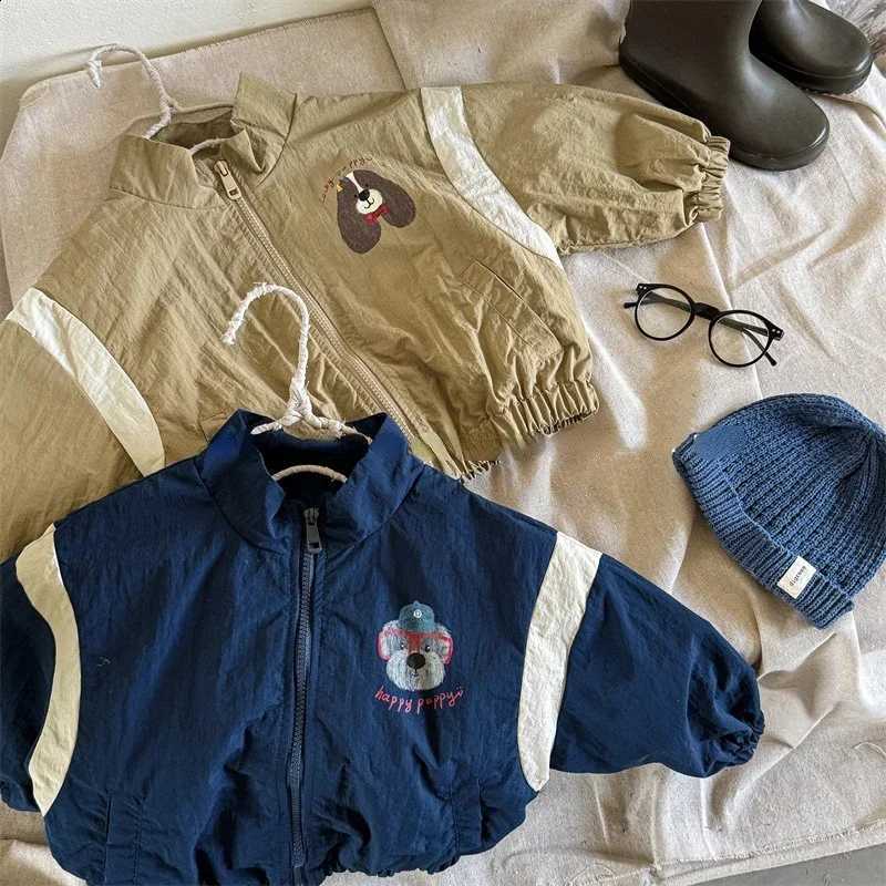 Coat 4461 Children 2024 Autumn New Korean Fashion Girl's Jacket 1-7Year Boy's Coat OuterwearT260916