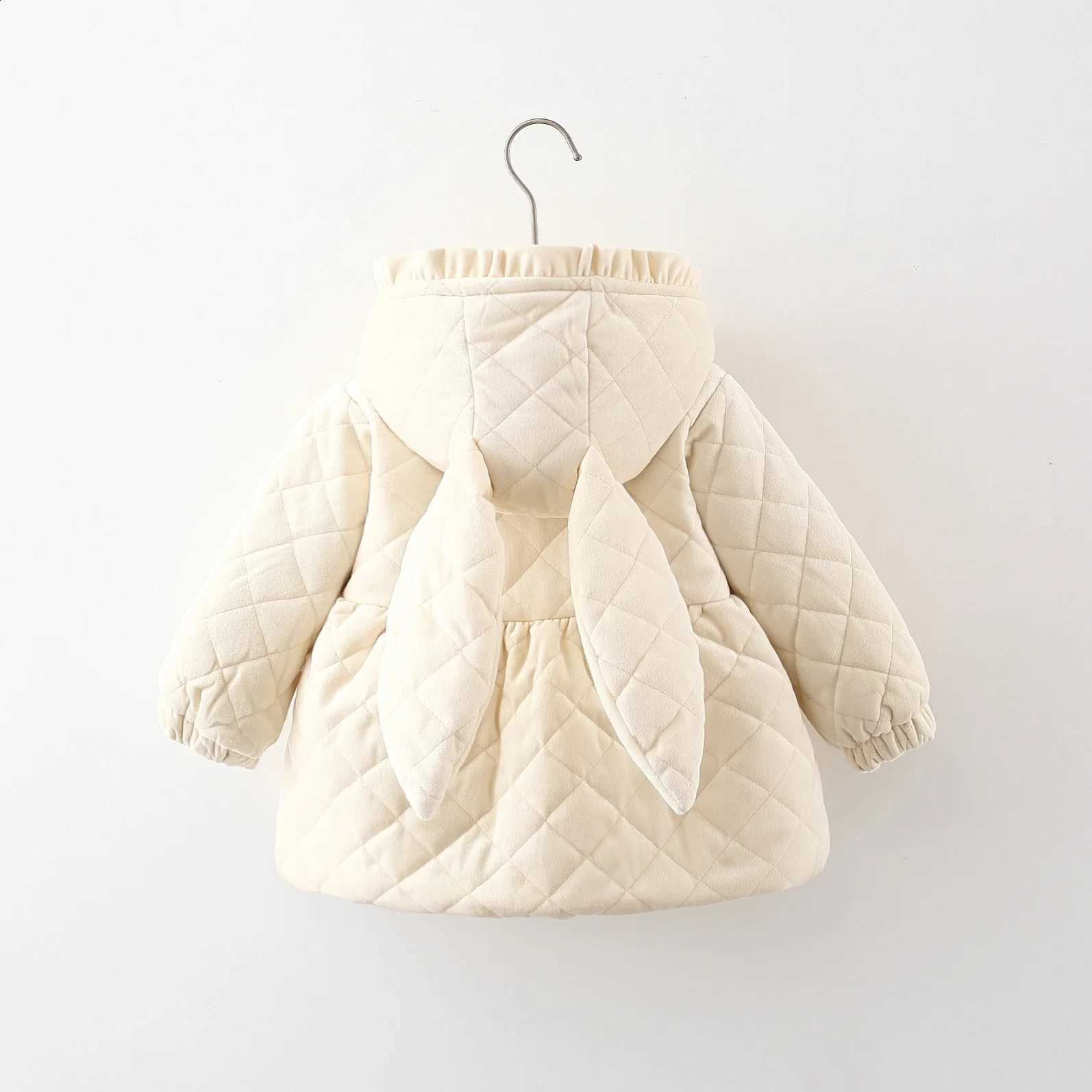 Years To 3 9 Months Old Winter New Red Christmas Party Baby Girl Coat Thick And Warm Children'S Long Sleeved Clothes J260917