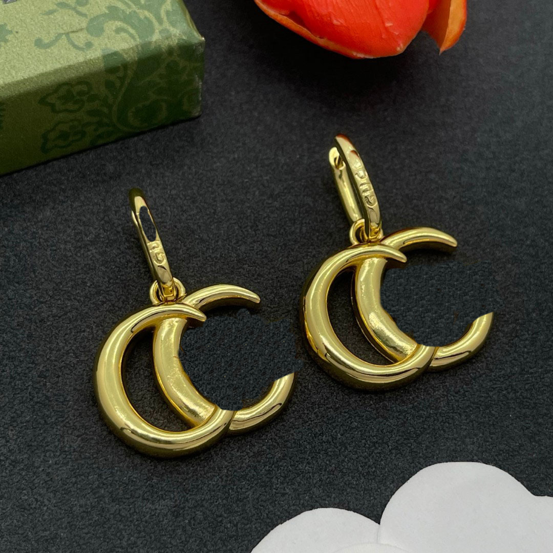 Luxury Designer Earring for Daily Outfit Premium Titanium Steel Stud Elegant Womens Geometric Inlay Zircon Crystal Earrings Banquet Jewelry Wedding